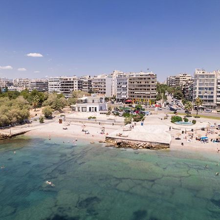 Luxury Seaside Apartment Next To Starbucks Opossite The Beach Park Of Flisvos Athens Exterior photo